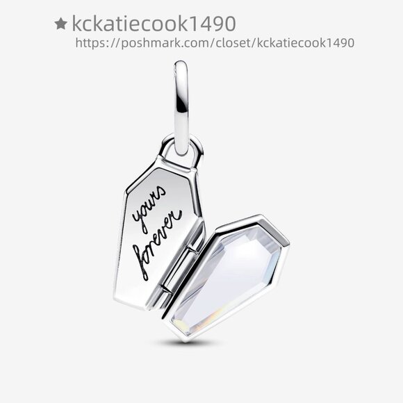 Pandora Openable Glow-in-the-dark Coffin Charm - Picture 2 of 4